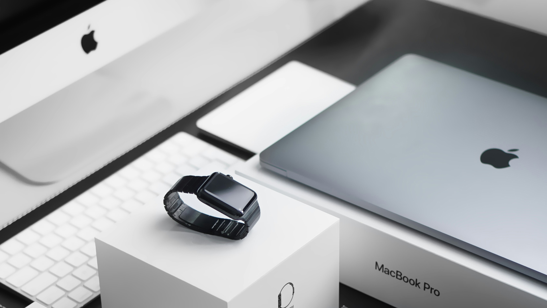 Image of apple products.