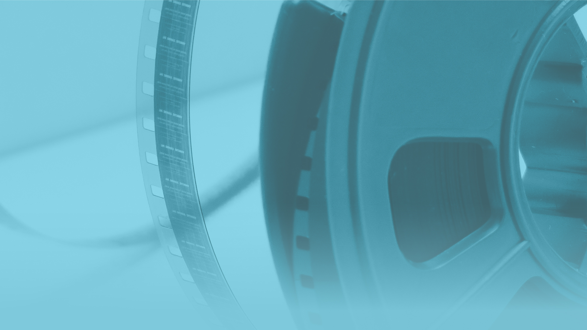 Close-up of a film canister.