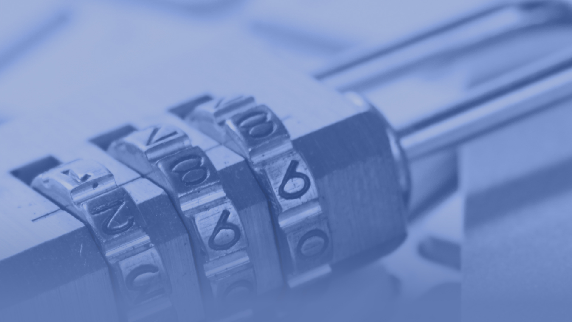 Abstract image of a close-up of a padlock.