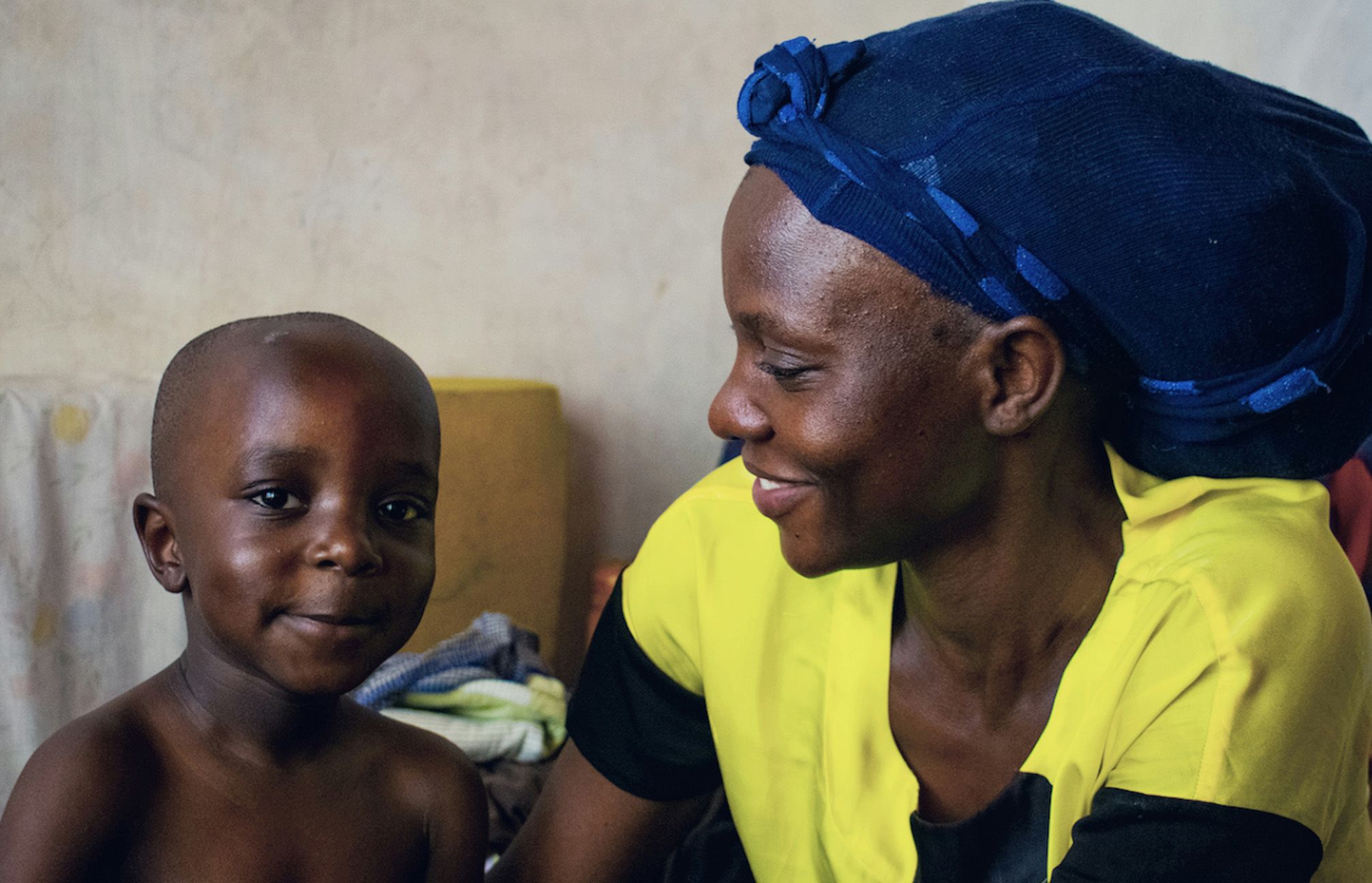 An image of a mother and child.