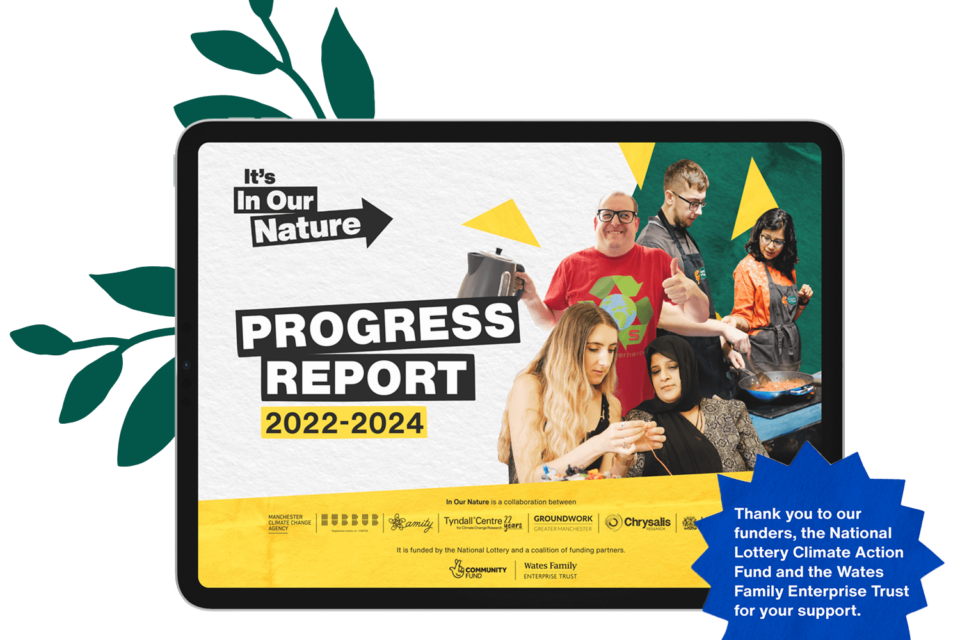 in Our nature community, report design