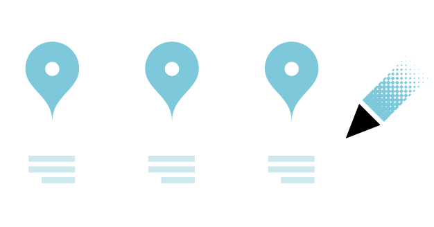 A graphic of a step by step approach.