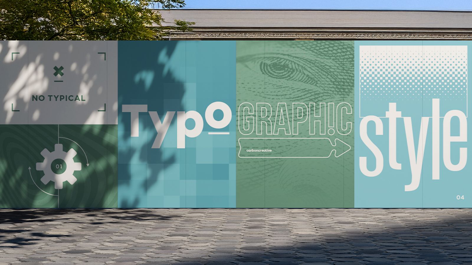 A hero image of advertising hoardings.