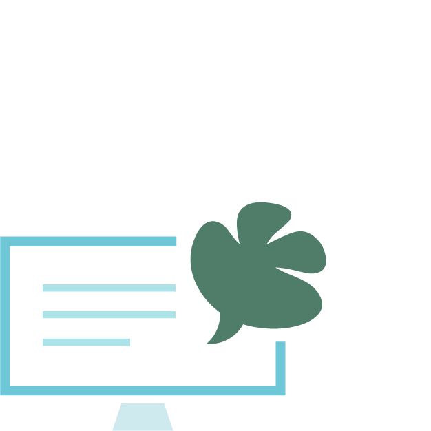 A graphic representing collaborative tools.