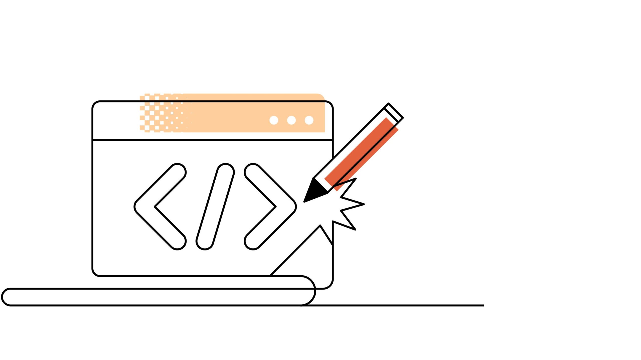 A graphic depicting code and coding.