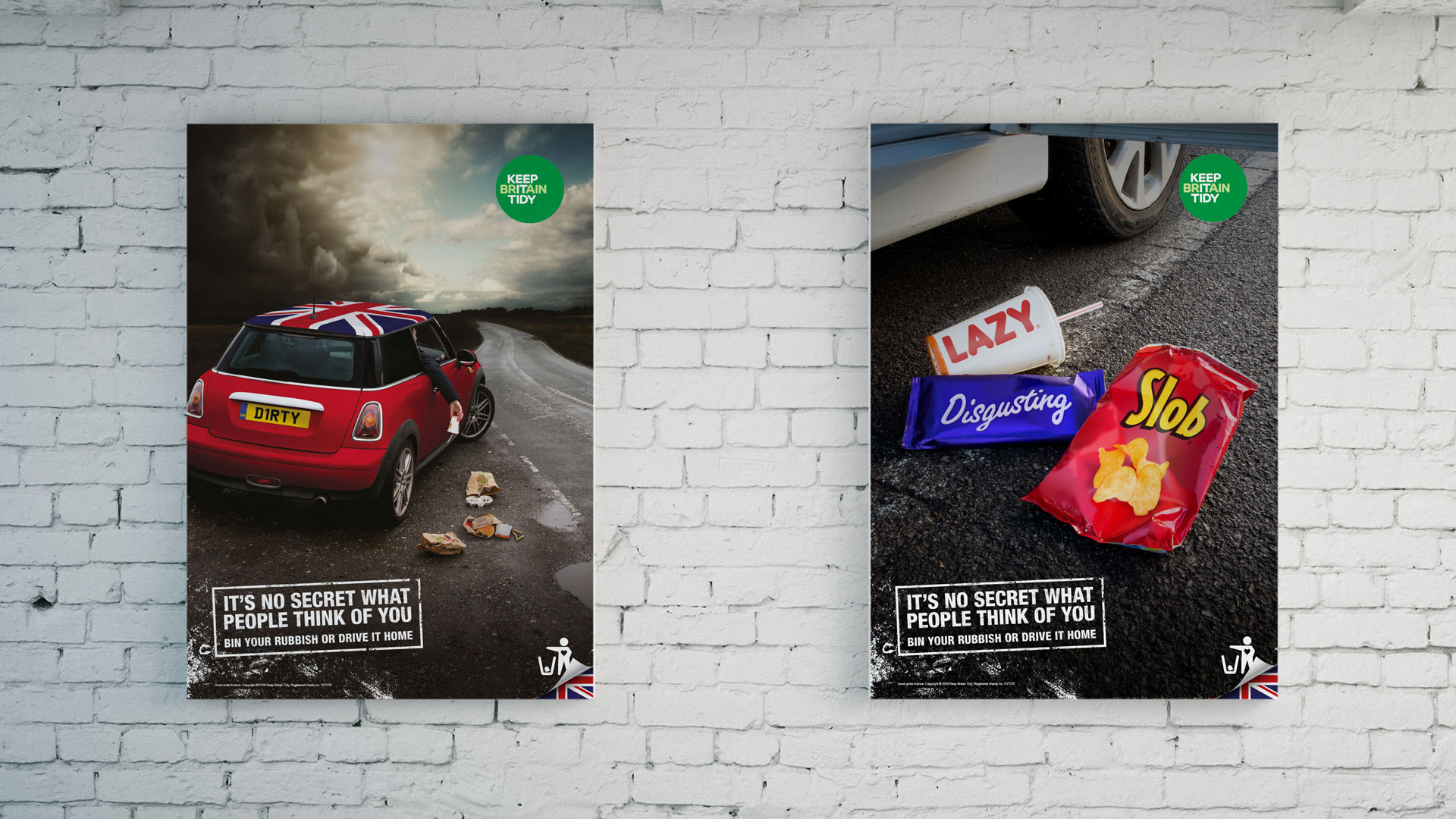 Keep Britain Tidy Vehicle Litter Campaign Posters