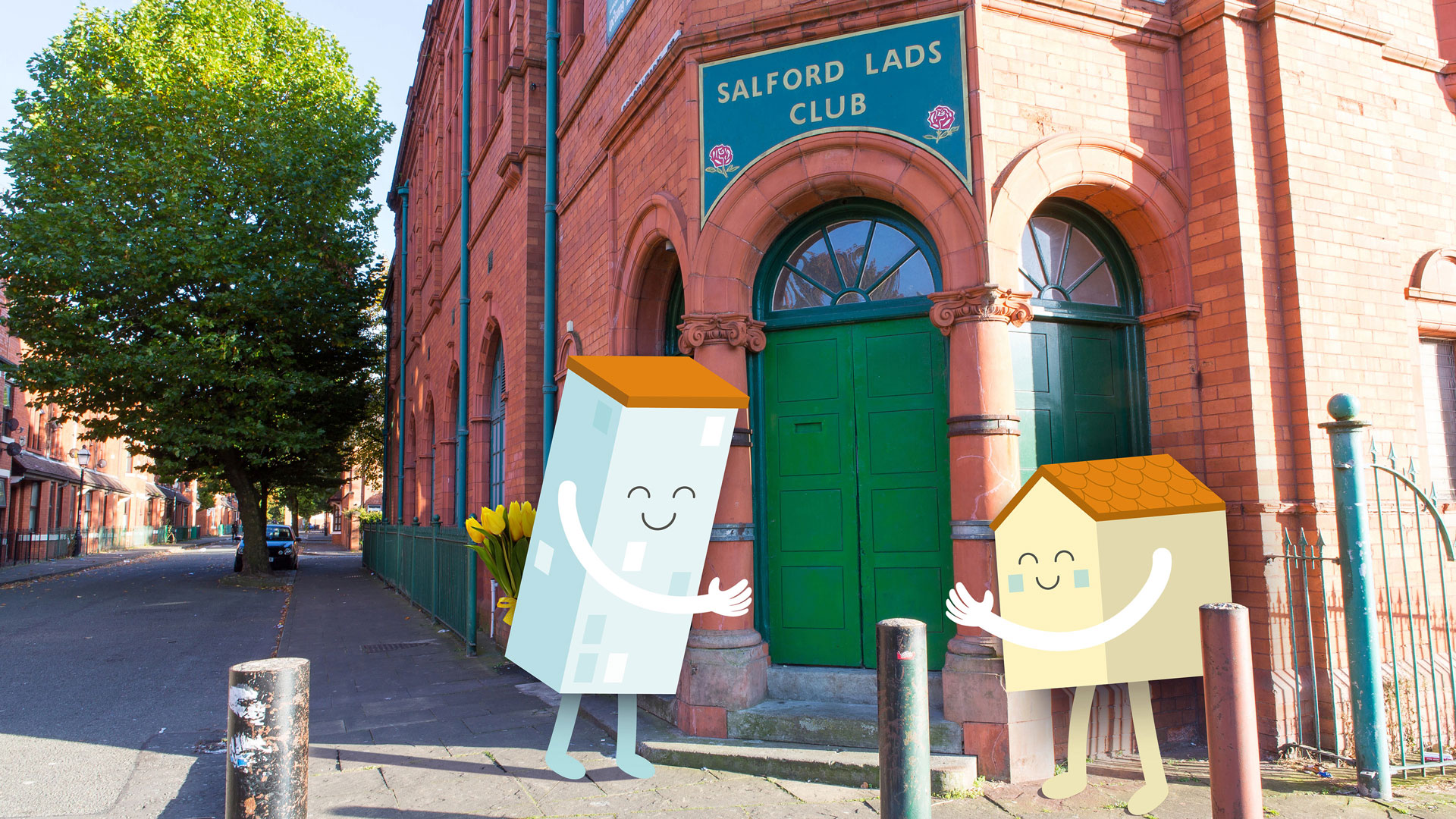 Salix Homes Love Your Neighbourhood campaign Salford Lads Club
