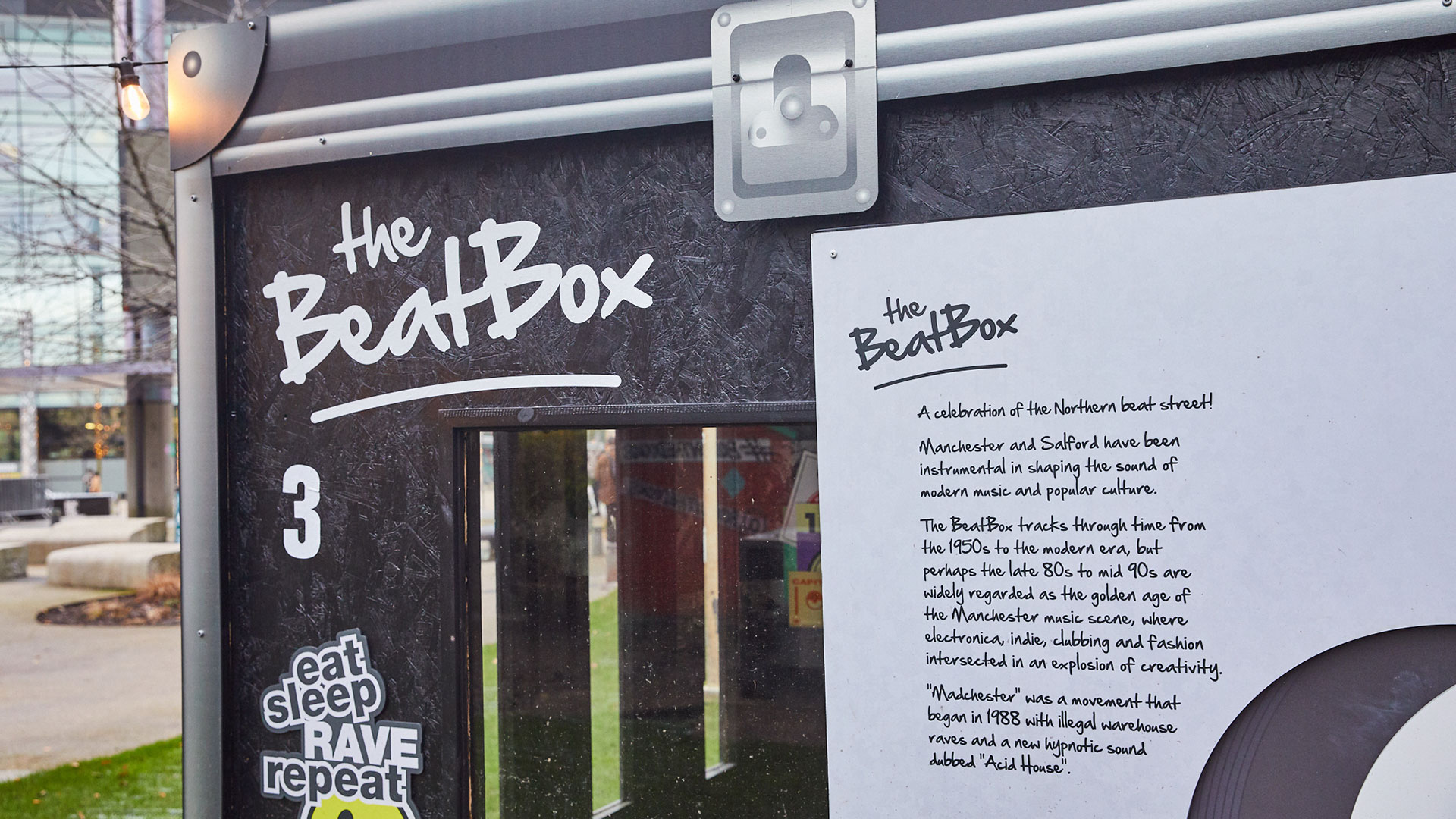 MediaCity Box on the Docs BeatBox Photo 2