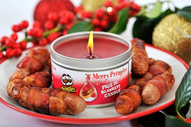 Image of Pringles Christmas Scented Candle