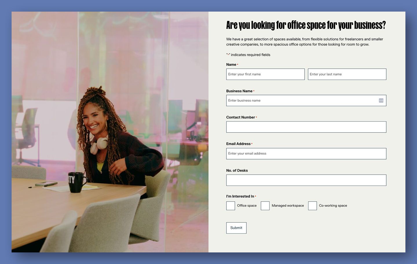 MediaCityUK Website Call To Action Panel