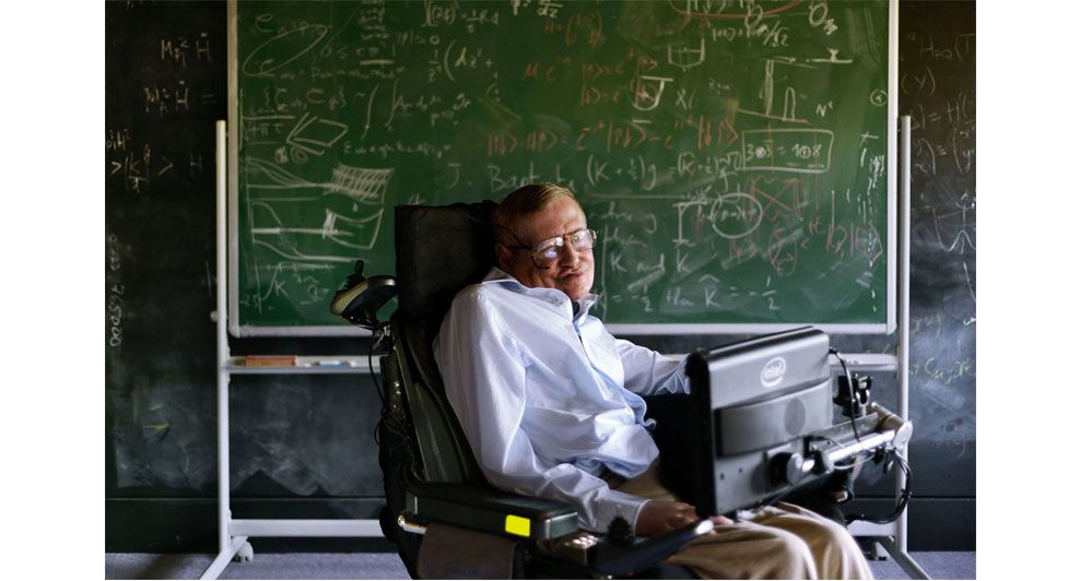 Photograph of Stephen Hawking