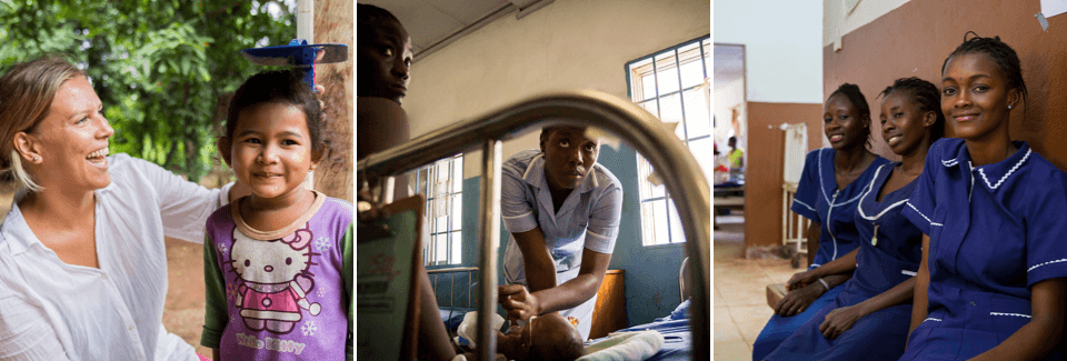 Series of photographs from Tropical Health Education Trust