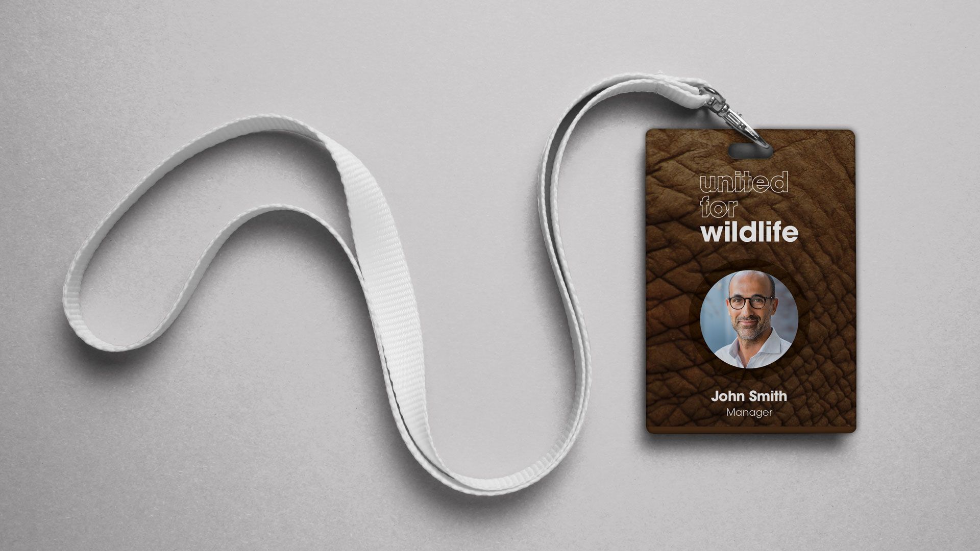 United for Wildlife - Lanyard Design