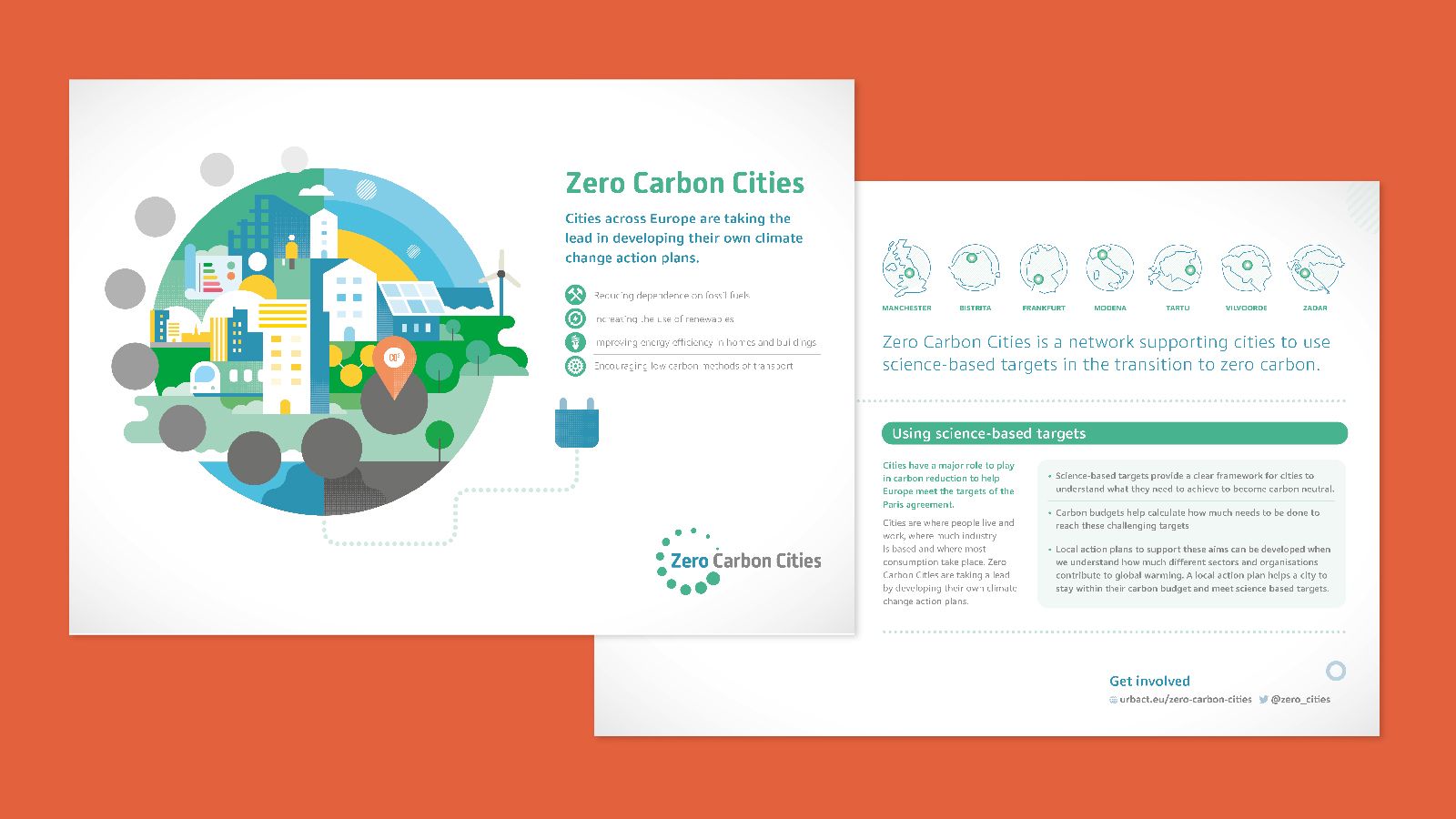 Two pages from the report.