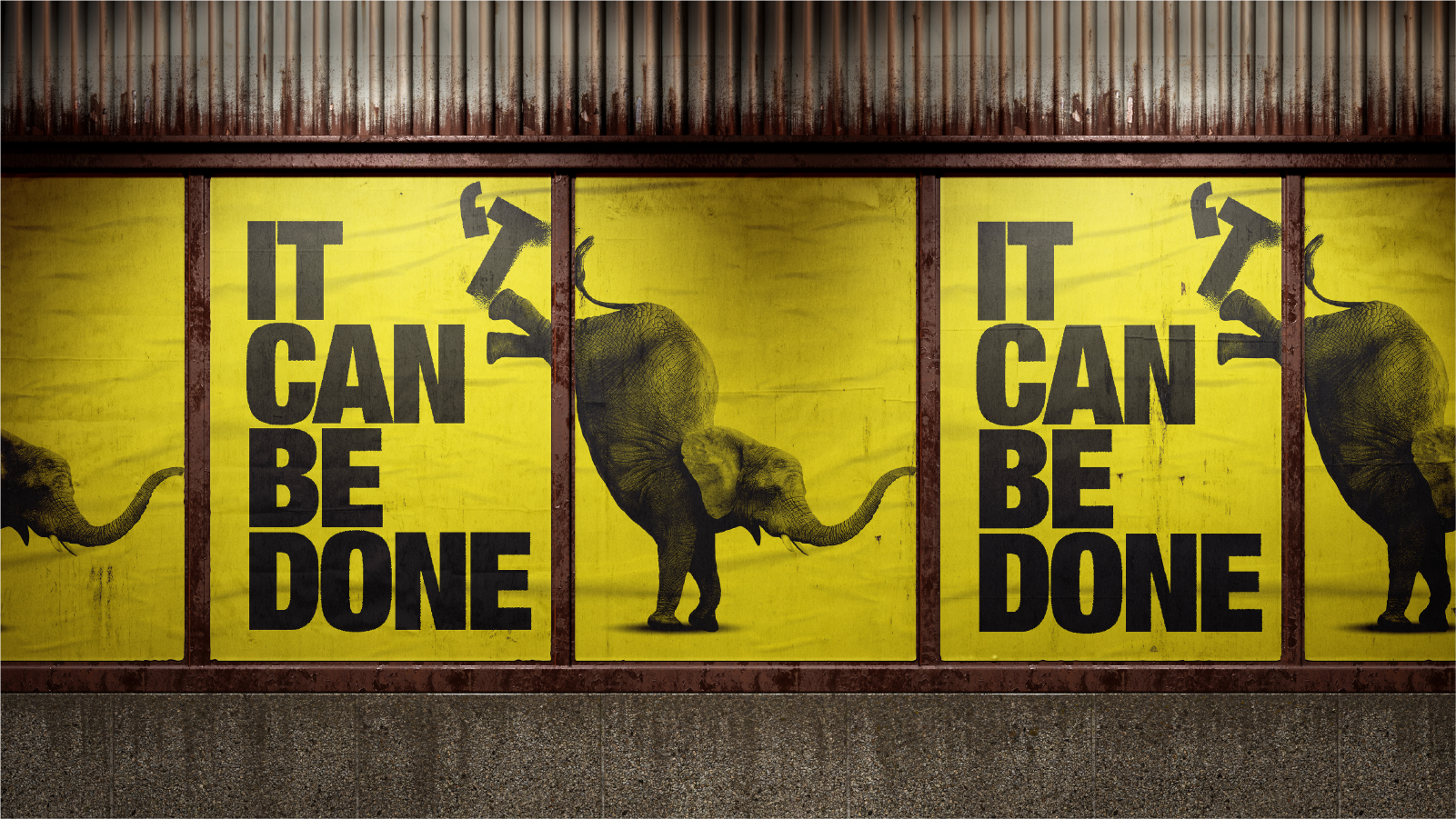 Image of four posters.