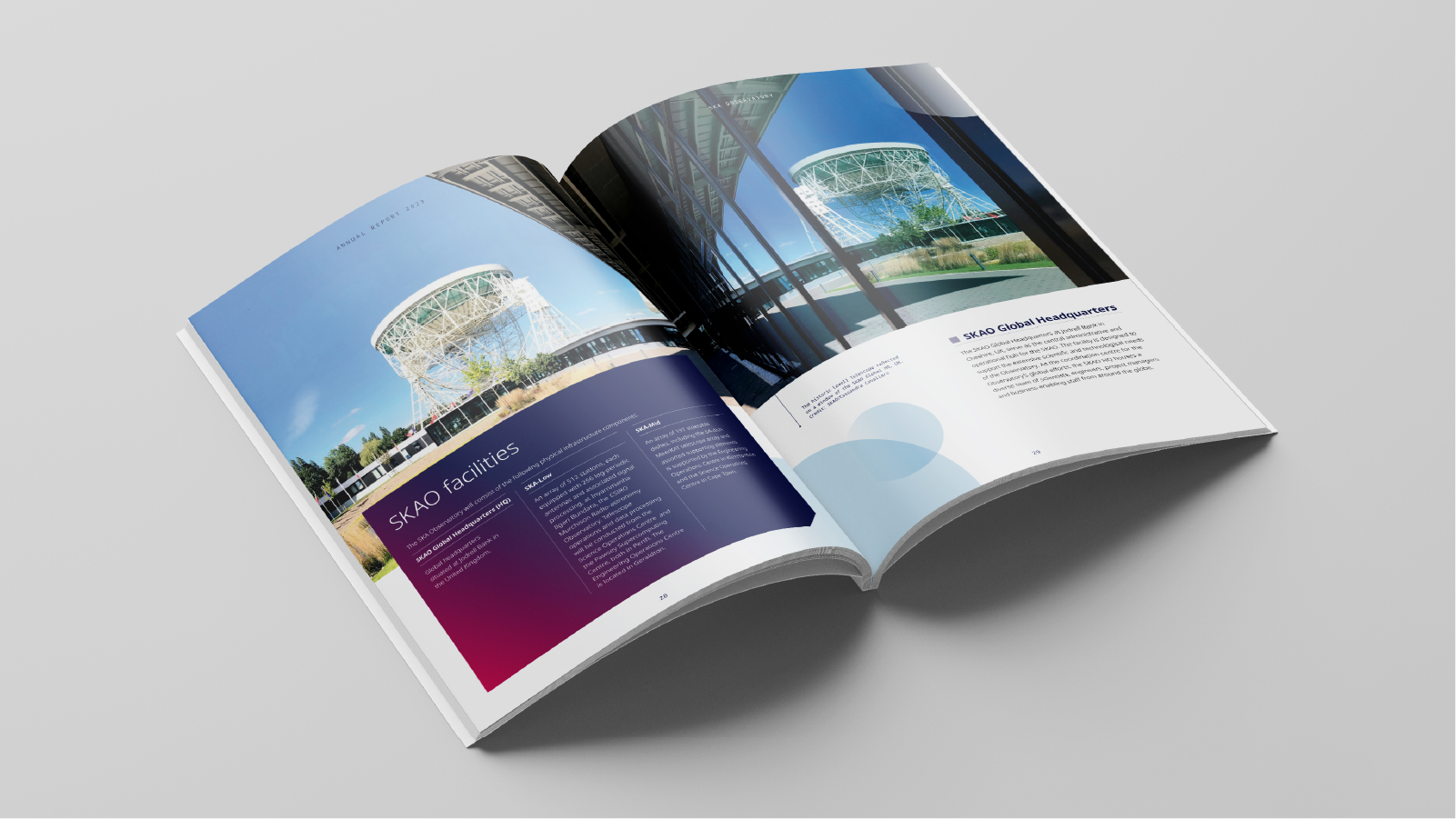 SKAO inner spread 2023 annual report